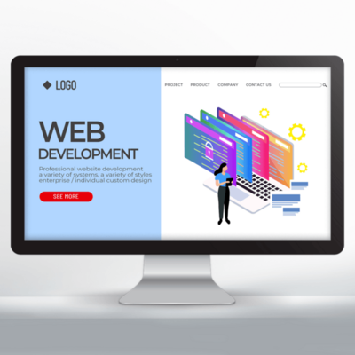 電腦web開發網站網頁設計